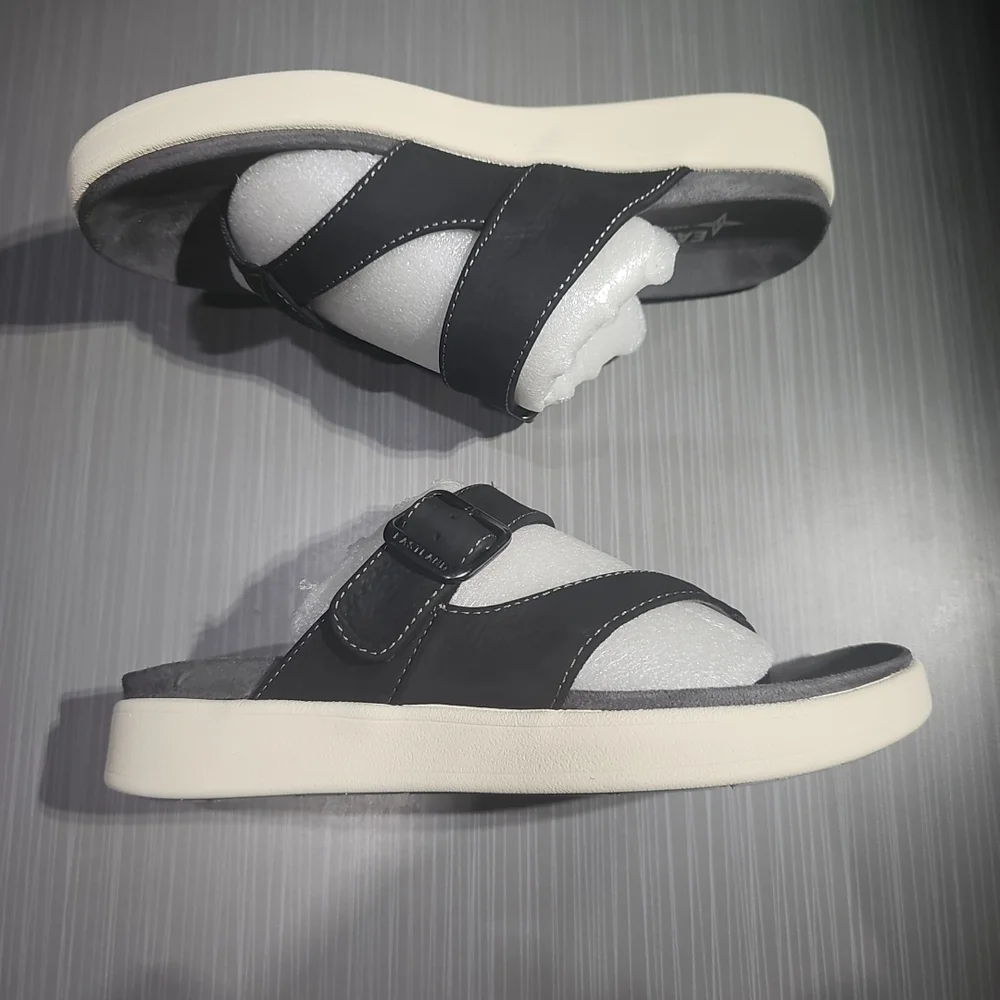 Eastland Commonwealth‎ Women’s Sandals In Black Size 9 NEW In Box